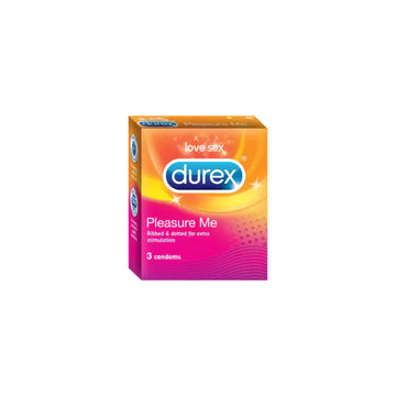 Durex Pleasure Me Ribbed & Dotted Condoms 3S