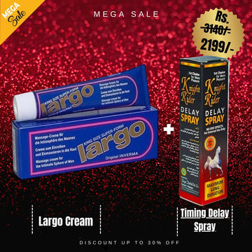Pack Of 2 KNIGHT RIDER SPRAY + Largo Cream
