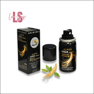 Super Viga 990000 Natural Ginseng Extract Delay Timing Spray