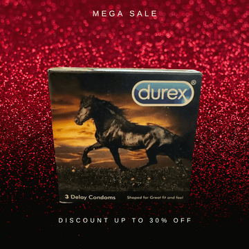 Durex 3 Delay Condom - Maximize Pleasure, Minimize Interruptions