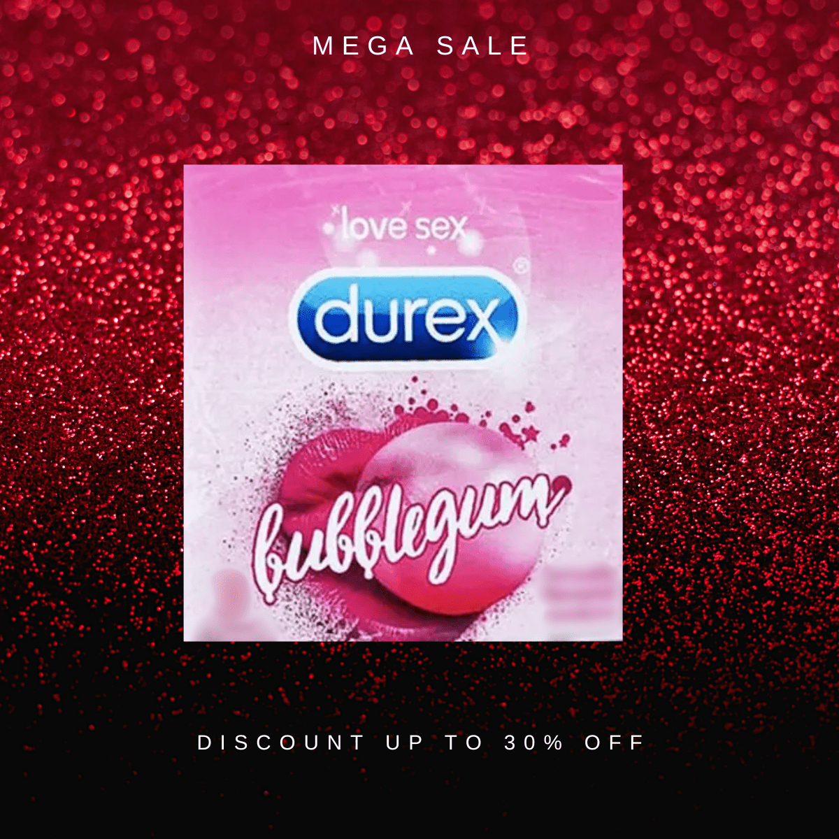 Durex Red Chewing Gum - Add a Bold Flavor to Your Intimate Collection