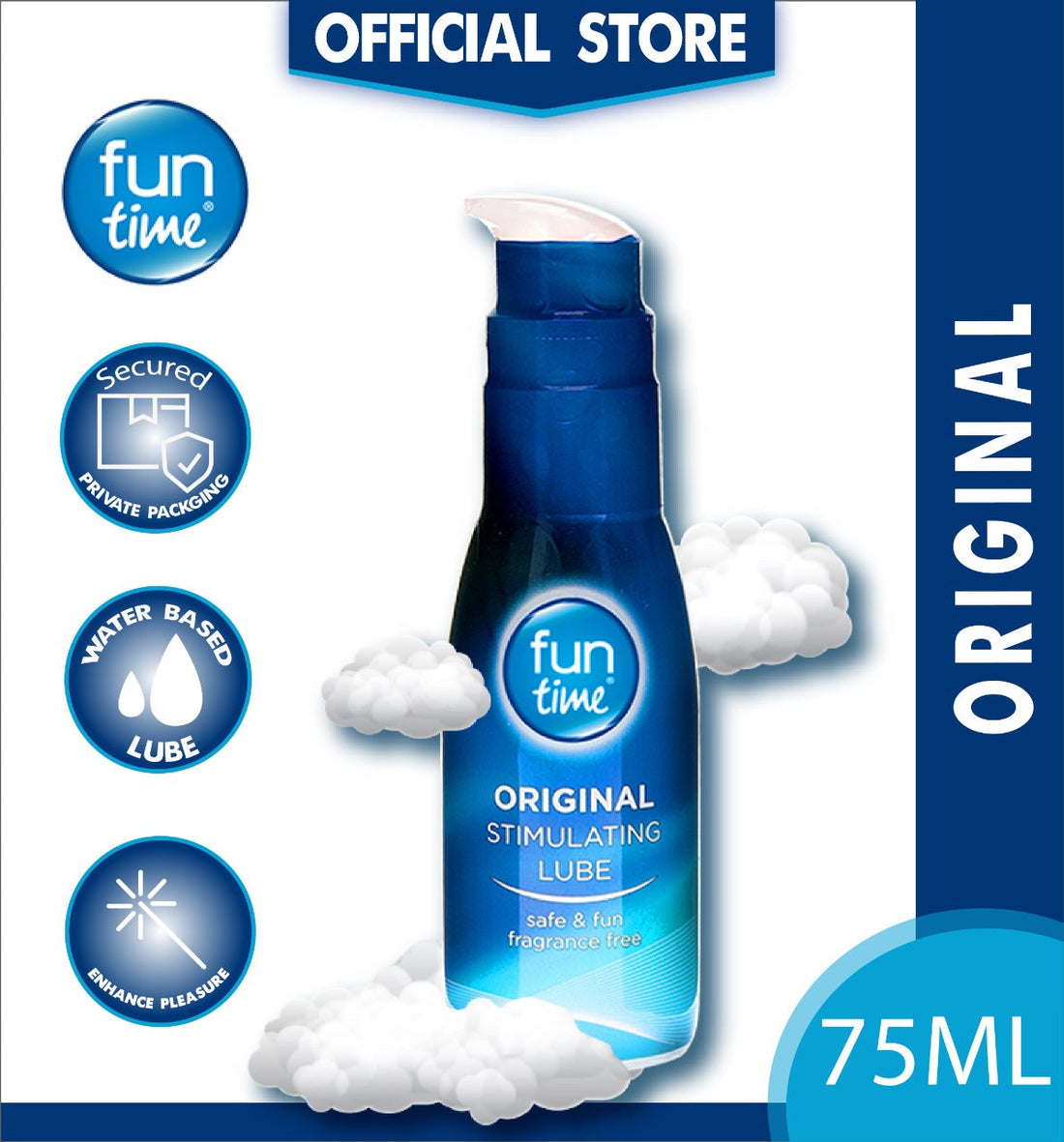 Playtime Tingle Stimulating Lube 75ml