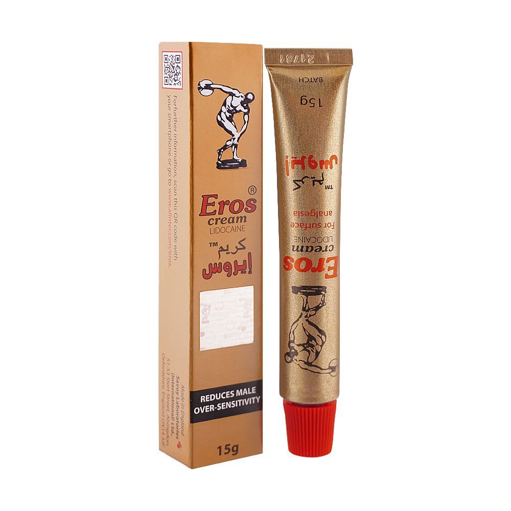 Eros Enlargement and Delay Cream Lidocaine