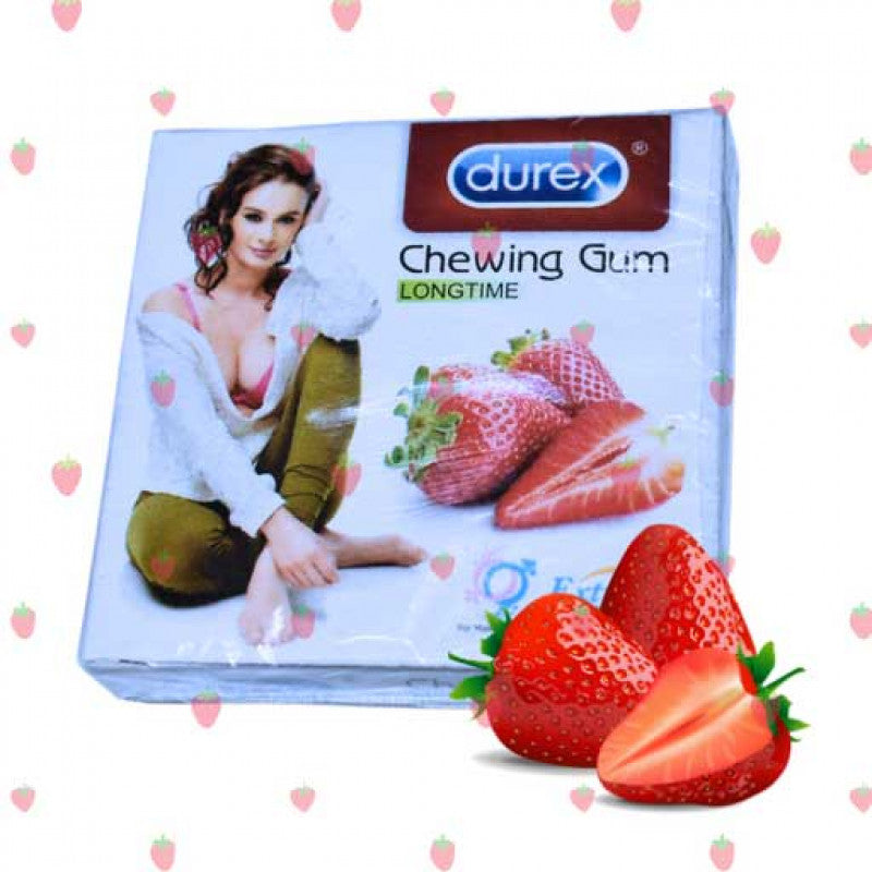 Durex Bubble Gum Pack in 3 different flavours 12 pc