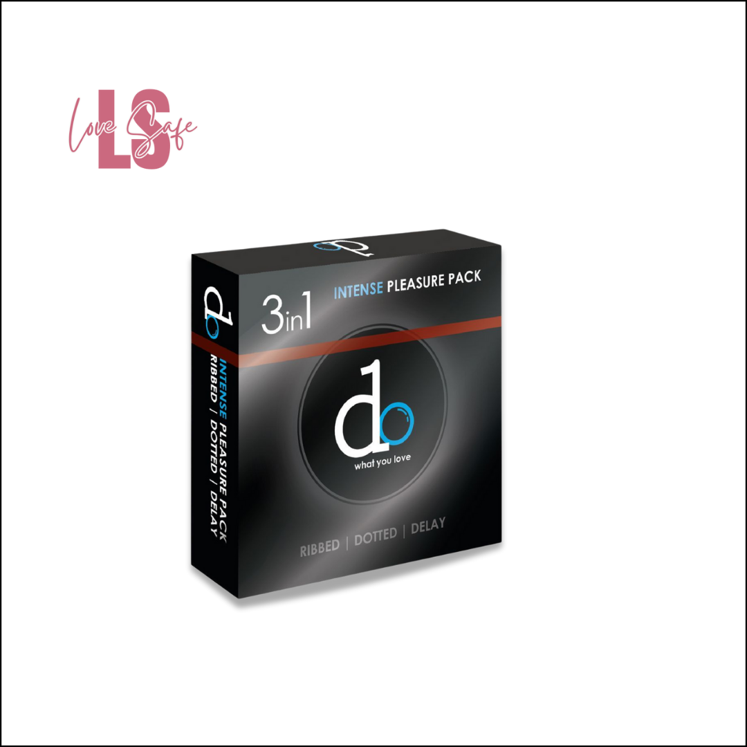 Do Intense Pleasure pack of 3 Condoms
