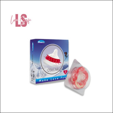 Mango Collar Imported Condoms with Spikes