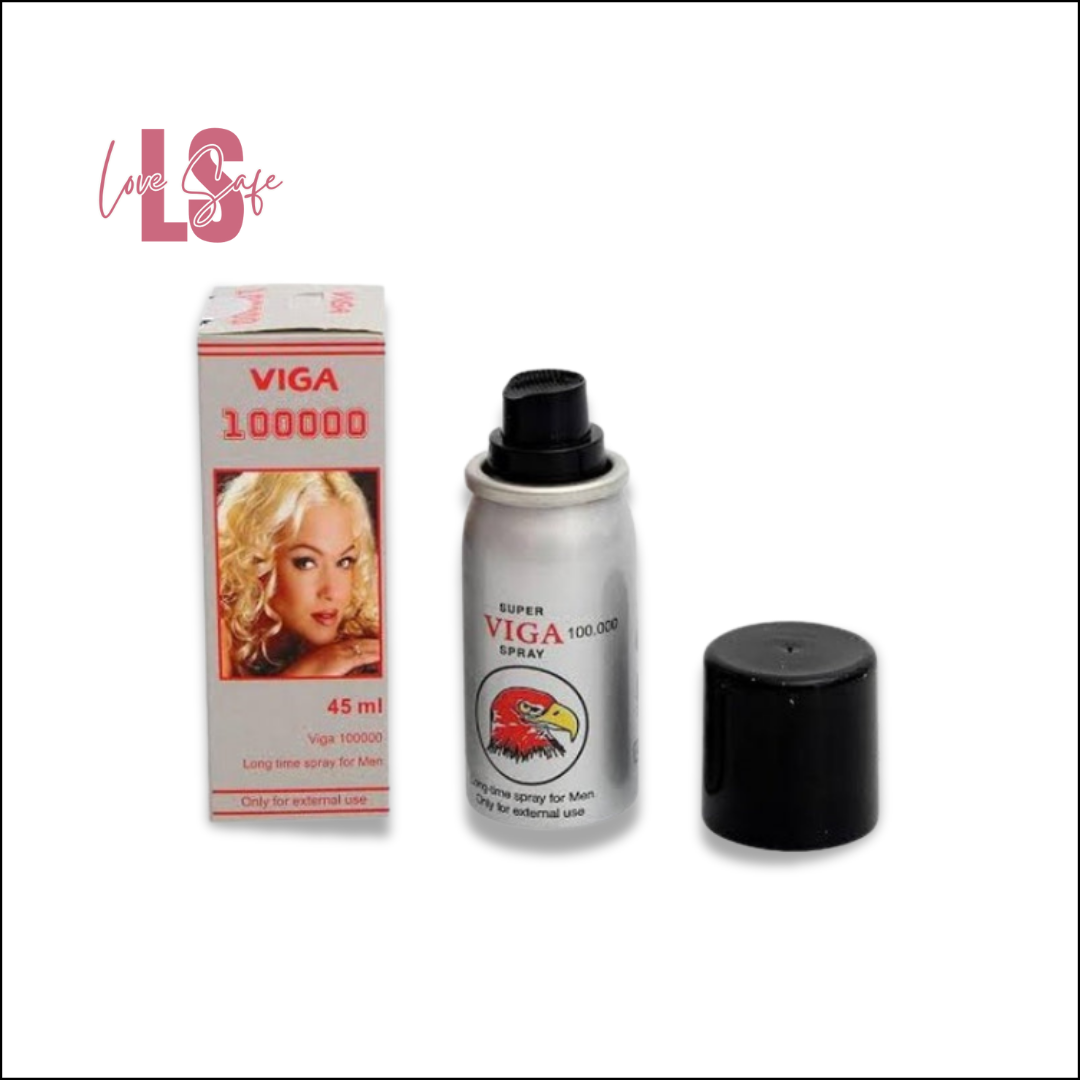 Super Viga 100000 Delay Spray For Men With Vitamin E 45 ML