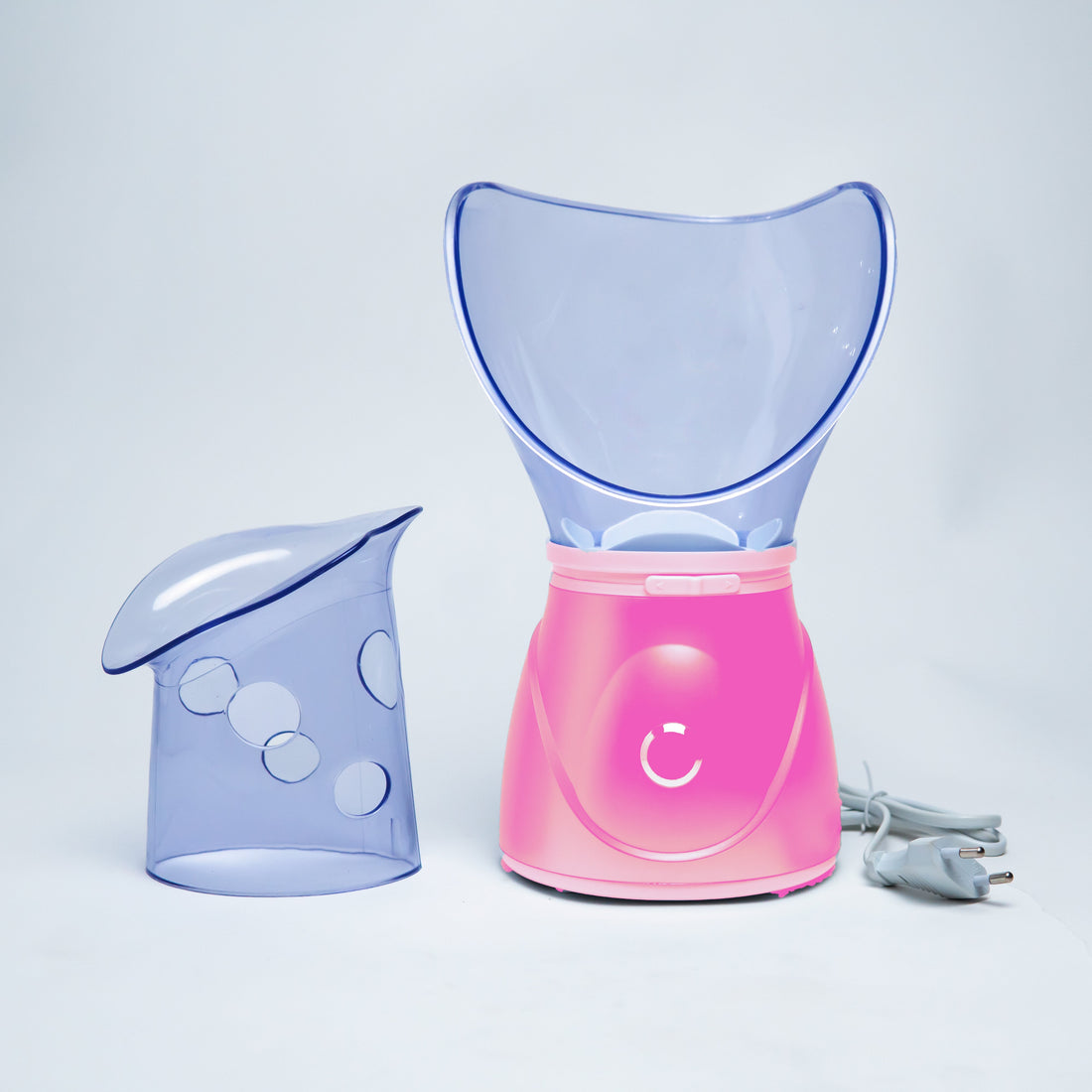 LifeCare Portable Steam Inhaler and Facial Sauna 2 in 1 Steamer Pink Color